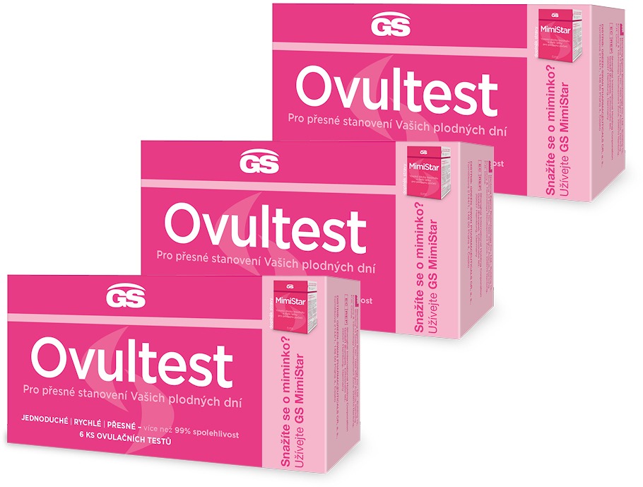 GS Ovultest, 3 x 6ks
