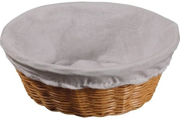 Kesper Pletený koš na chleba kulatý 25 cm, plastový