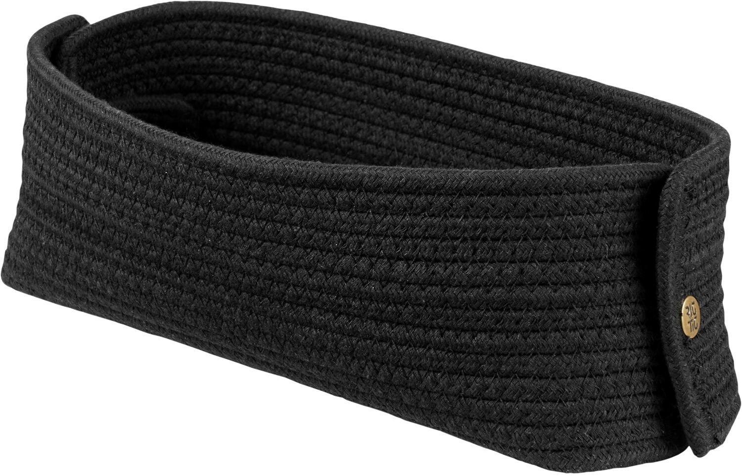 Gastro Knit-It Košík na pečivo, výška 100 mm, délka 300 mm, šířka 150 mm, černý