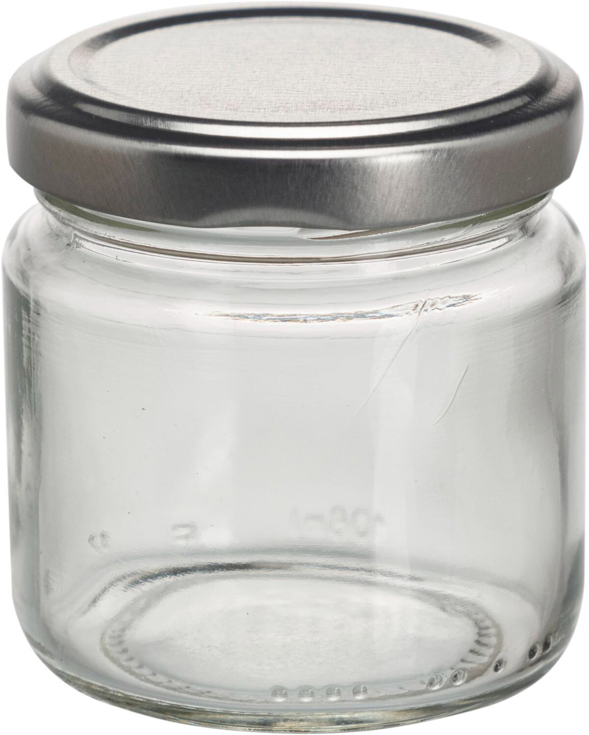 Gastro Zavařovací sklenice se stříbrným víčkem 106 ml, TO53, 6 ks