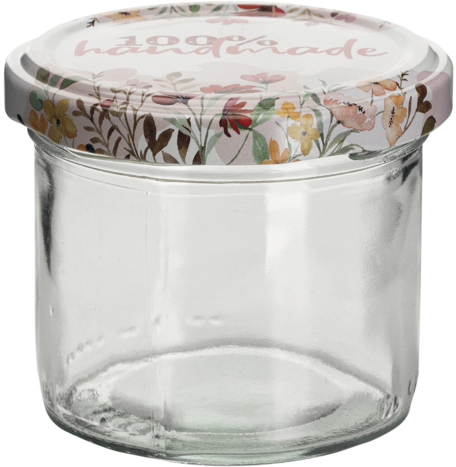 Gastro Zavařovací sklenice Handmade, sada 6 ks, čirá, s víčkem, objem 0,125 l