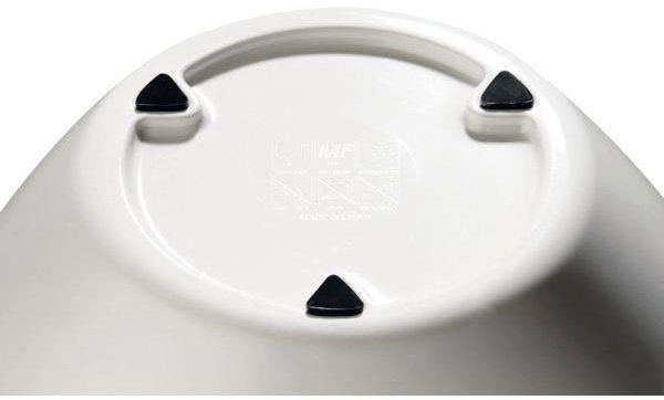 APS Miska bílá Balance melamin 2,5 l šikmá, průměr 245 mm