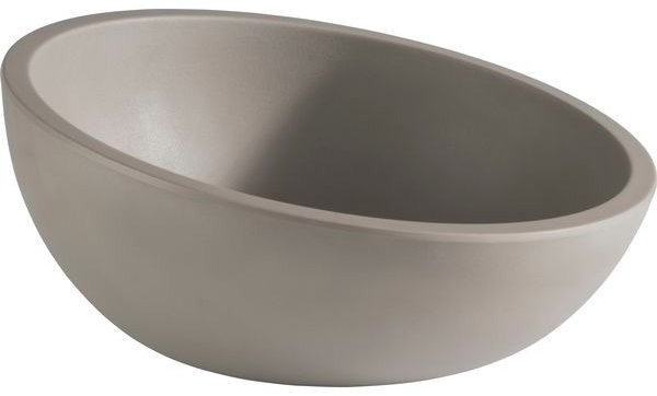 APS Element Look Melaminová miska 700 ml, šedá