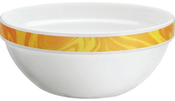 Bormioli Rocco Miska Careware 1,06 l, žlutá, 6 ks