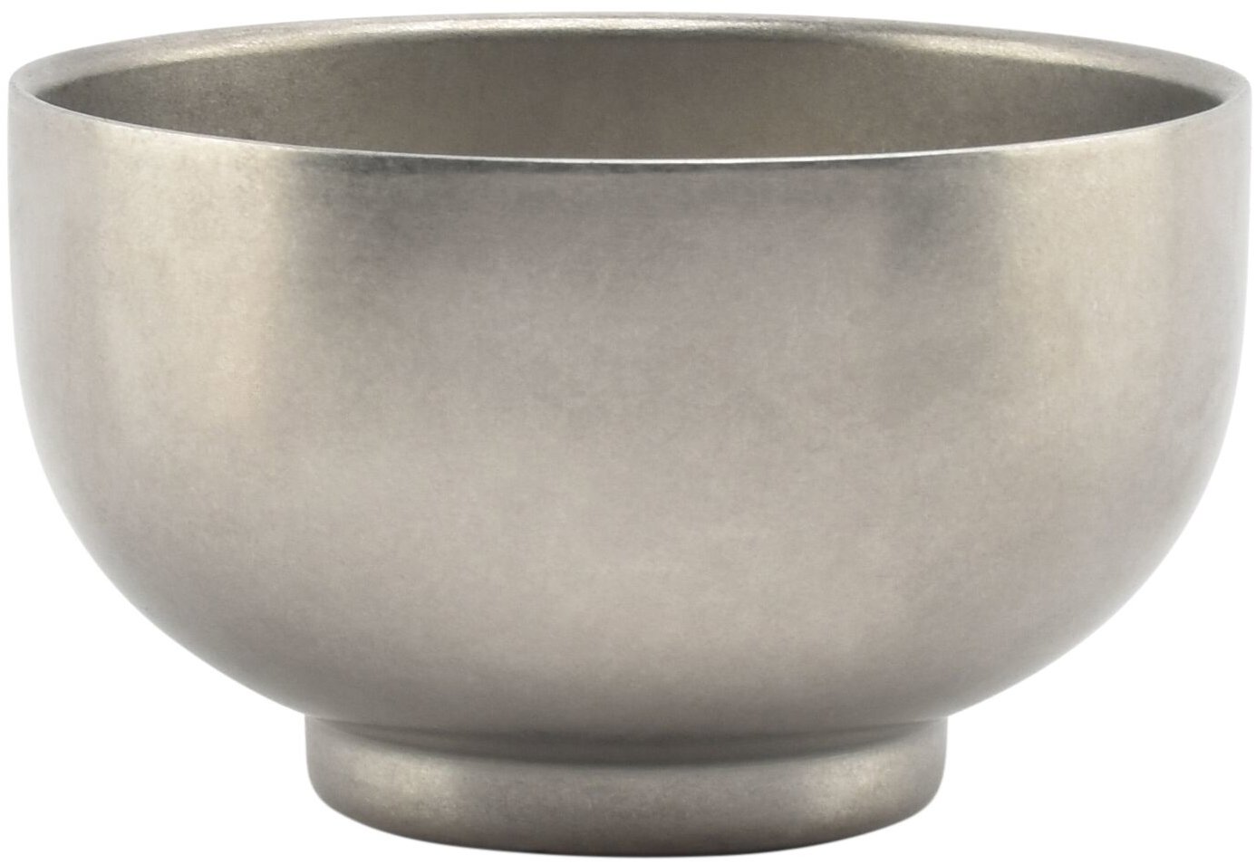 FINE 2 DINE Miska dvoustěnná, kovová, průměr 120 mm, stříbrná, 10 ks