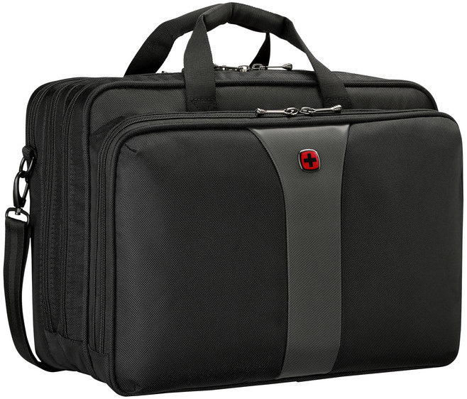 WENGER LEGACY ECO, trojitá 17", černá/šedá