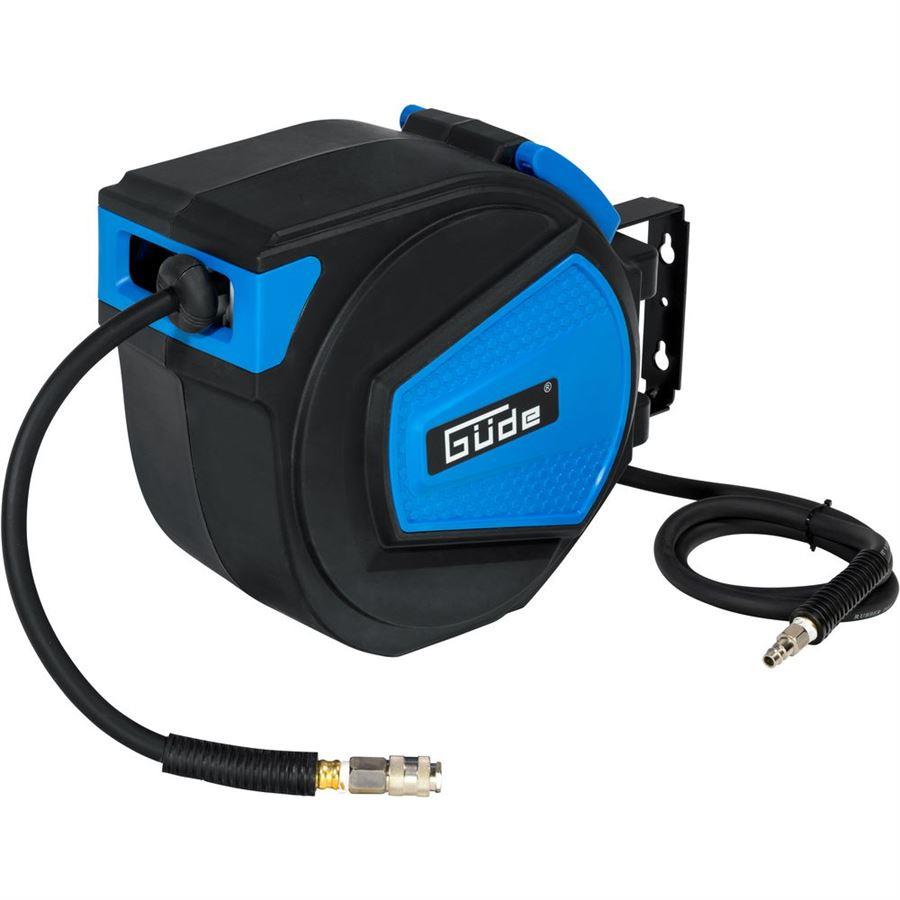 GÜDE Naviják hadic automatický na stlačený vzduch, samonavíjecí 15 m 2882