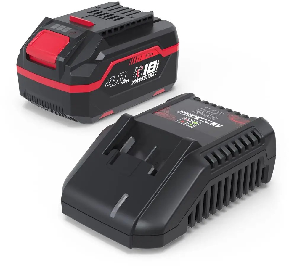 GÜDE Startovací sada nabíječka + 4 Ah akumulátor KIT LGAP 18-3040 P