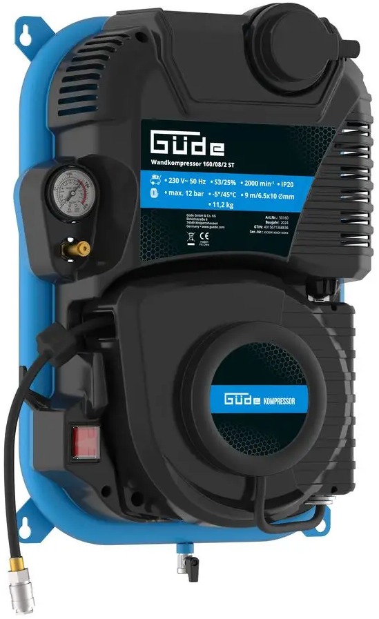 GÜDE Nástěnný kompresor GWK 160/08/2 ST