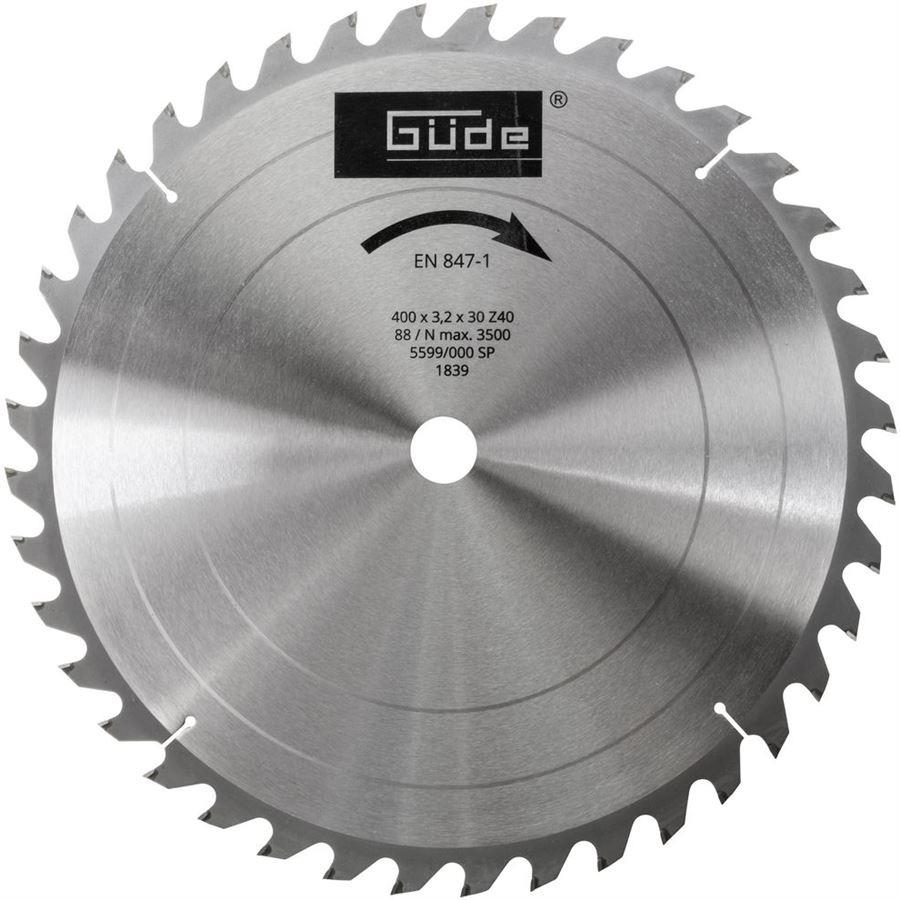 GÜDE Pilový kotouč 400×30×3,2mm, 40Z
