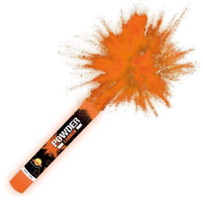 GUIRCA Konfety oranžový prášek - 30 cm