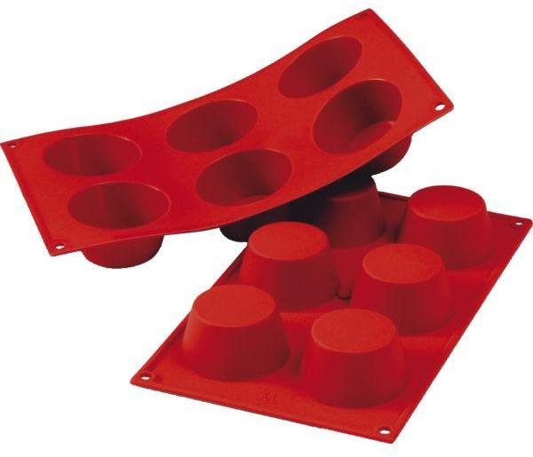 Silikomart Forma na muffiny silikonová na 6 ks
