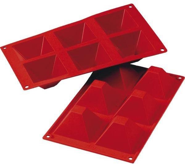Silikomart Forma pyramidy silikonová na 6 ks