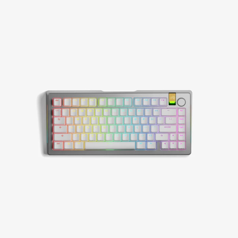 GLORIOUS GMMK 3 PRO HE 75% Prebuilt Wireless Silver - US