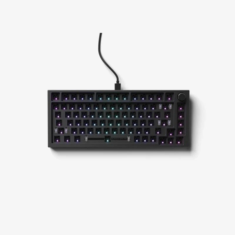 GLORIOUS GMMK 3 PRO HE 75% Barebones Wired Silver - US