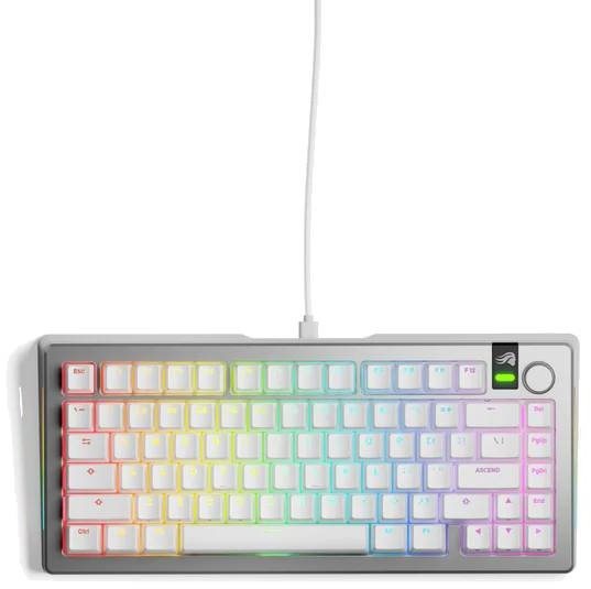 GLORIOUS GMMK 3 PRO 75% Prebuilt Wired Silver - US