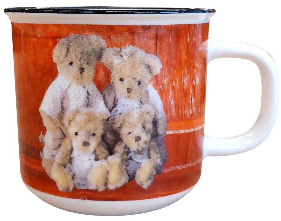 Goba Porcelánový hrnek medvídci, 450 ml