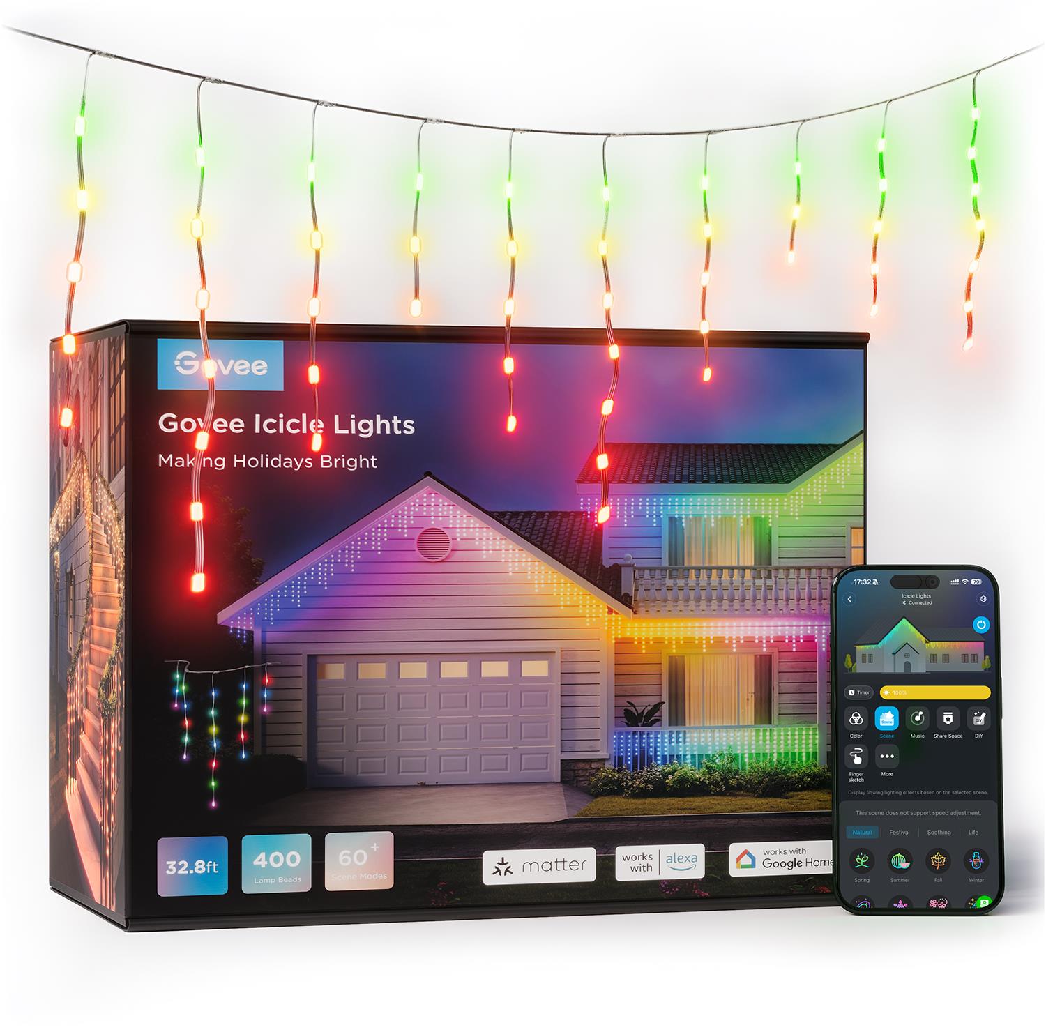 Govee Smart LED rampouchy RGB Matter, 10 m