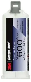 3M Scotch-Weld™ 2K polyuretanové samonivelační lepidlo DP600, šedé, 48.5 ml (1:1)