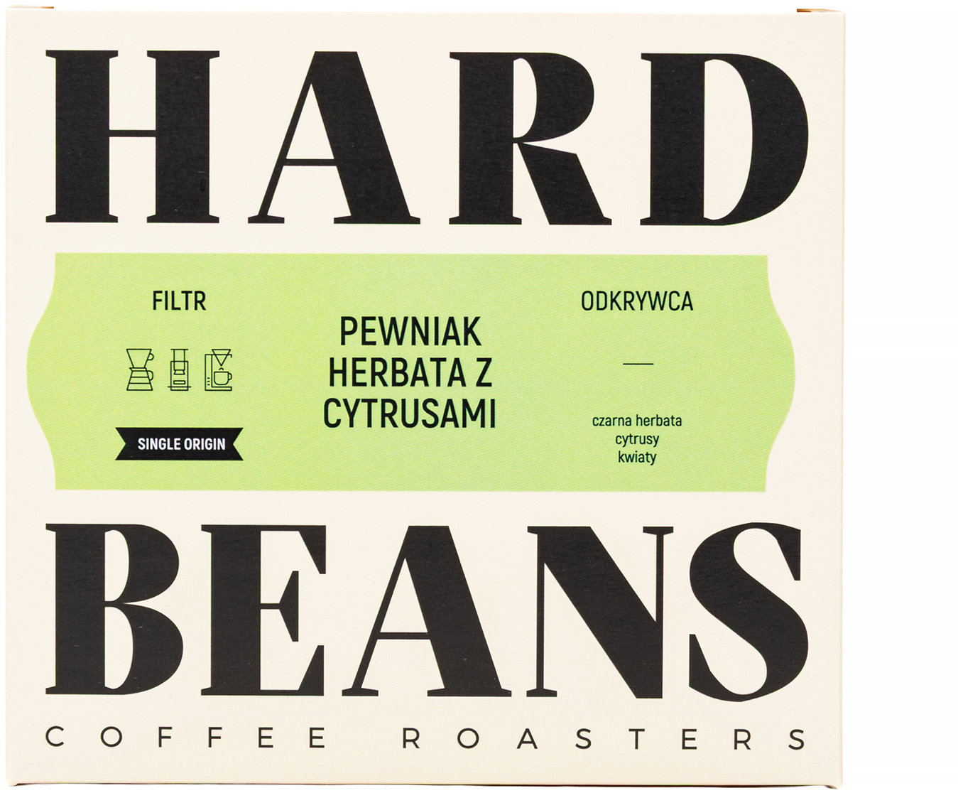 Hard Beans Ethiopia Suke Quto Filter, výběrová, 250 g