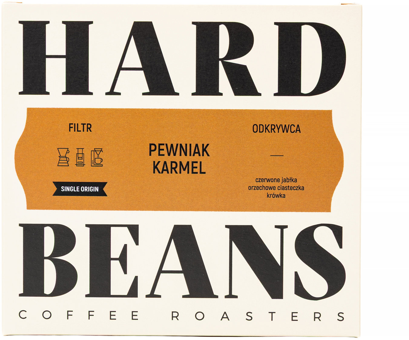 Hard Beans Brazil Samambaia Yellow Bourbon Filter, výběrová, 250g