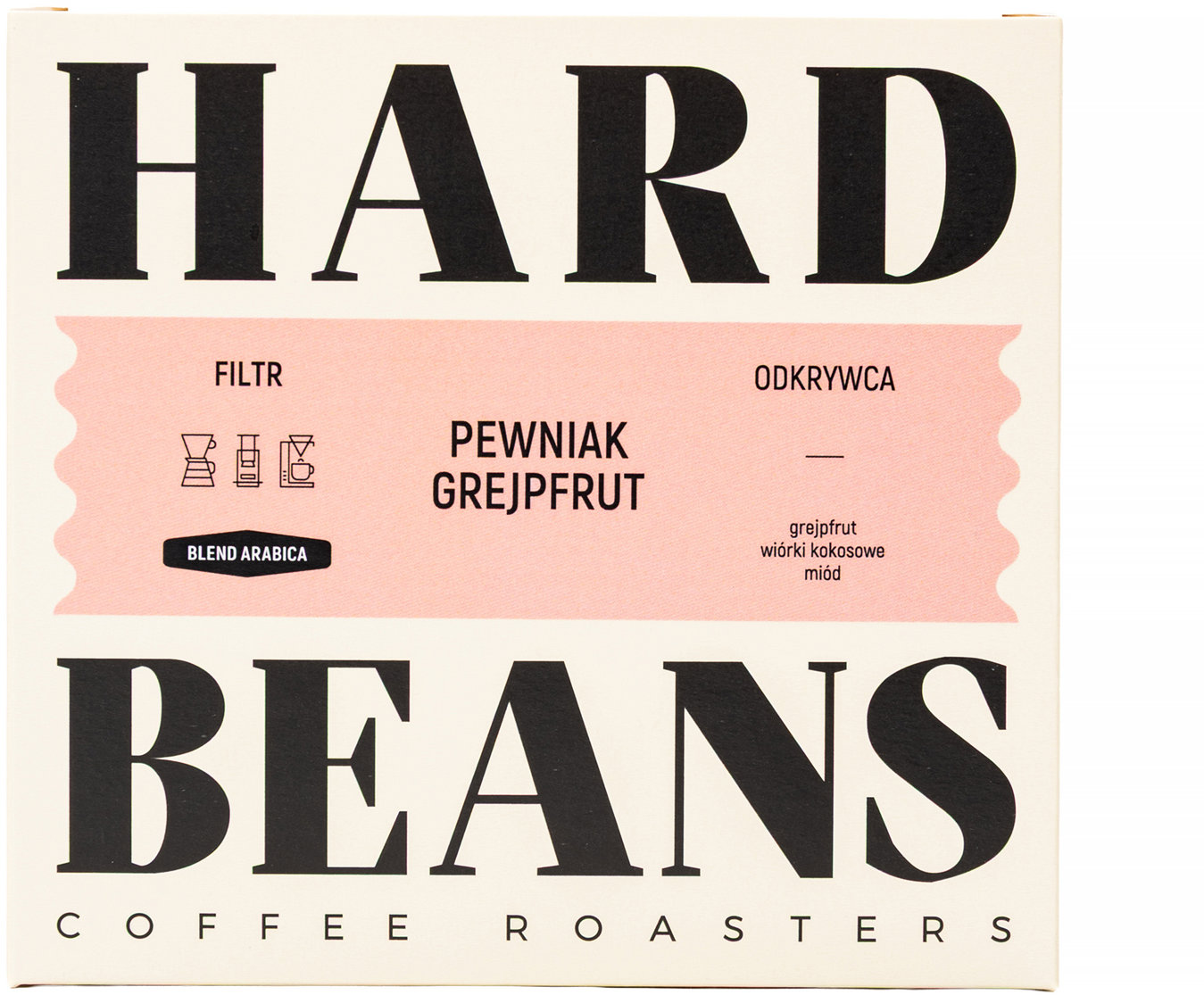 Hard Beans Summer Blend Filter, výběrová, 250g