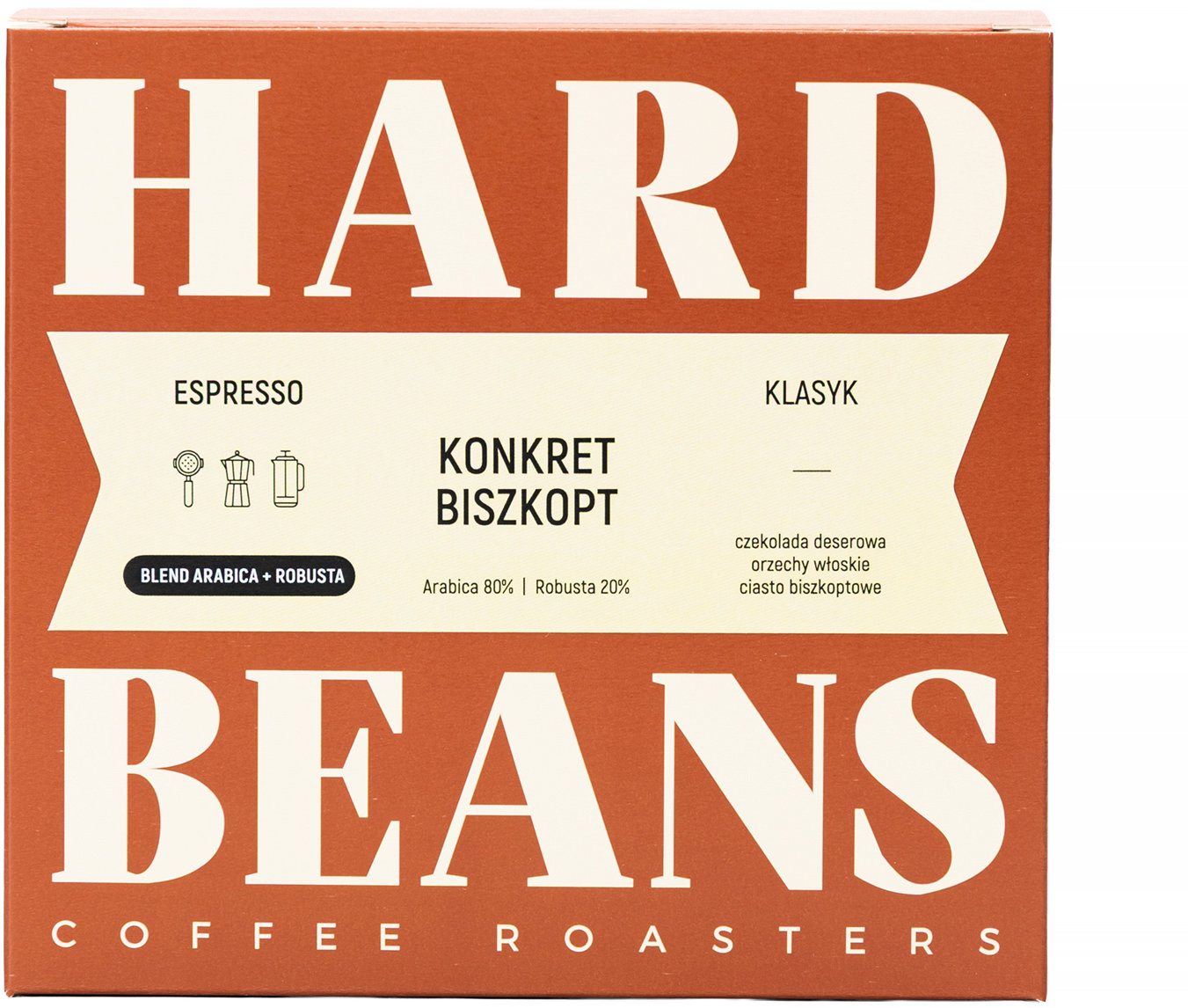 Hard Beans Toucan Blend 2.0 Espresso, výběrová, 250g