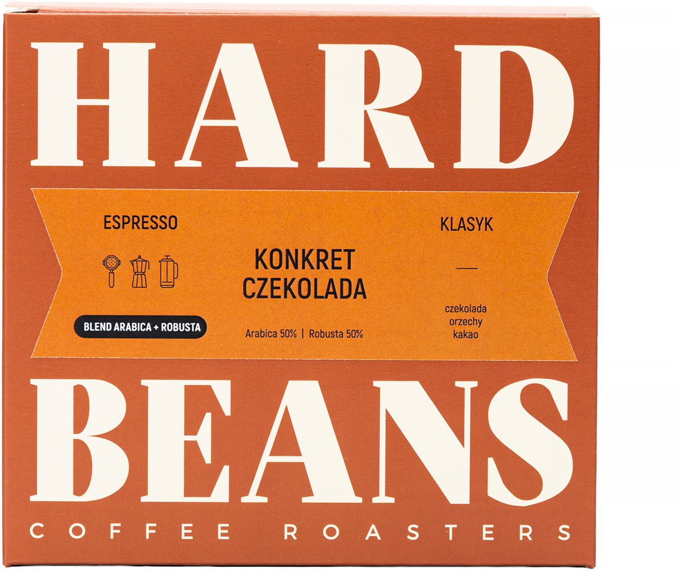 Hard Beans Toucan Blend 3.0 Espresso, výběrová, 250g
