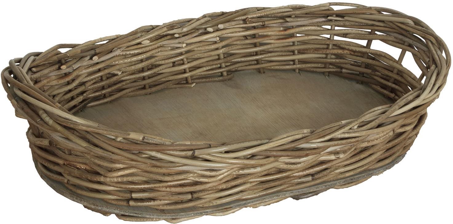 HD Home Design tác ratan dřevěné dno 55 cm