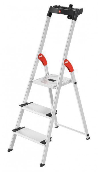 HAILO Hliníkové skládací schůdky L80 ComfortLine 2 + 1
