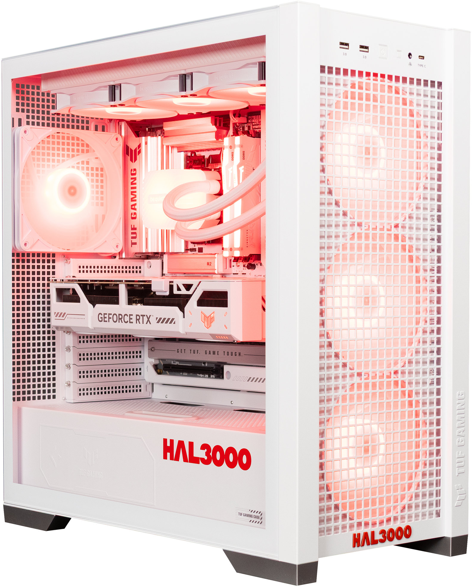 HAL3000 Alfa Gamer BTF White