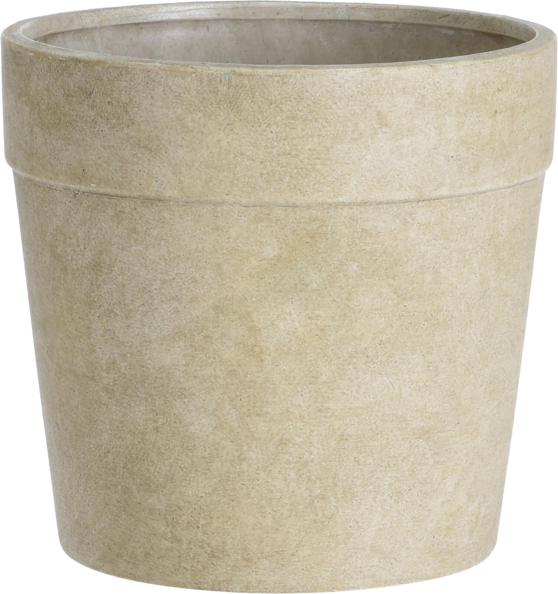 H&L Conical Obal keramický, zelený 16 × 16 × 15 cm