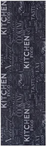 Hanse Home Běhoun Cook & Clean 105731 Black White 50 × 150