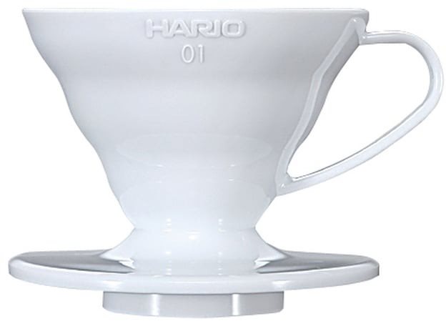 Hario Dripper V60-01, plastový, bílý