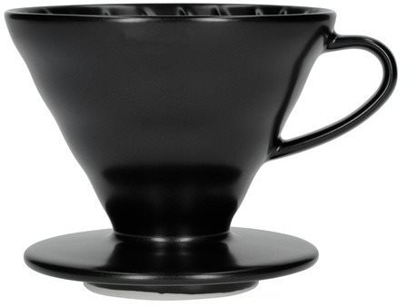 Hario Dripper V60-02, keramický, matně černý