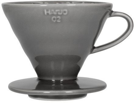 Hario Dripper V60-02, keramický, šedý