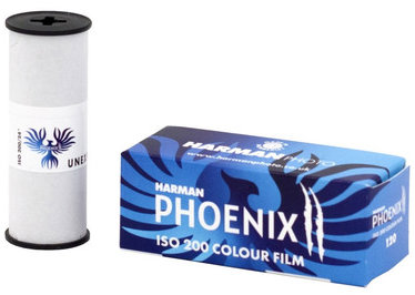 HARMAN Phoenix II 200 | 120, barevný negativní film (C-41)