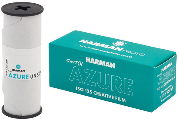 HARMAN SWITCH AZURE 125 | 120, barevný negativní film (C-41)