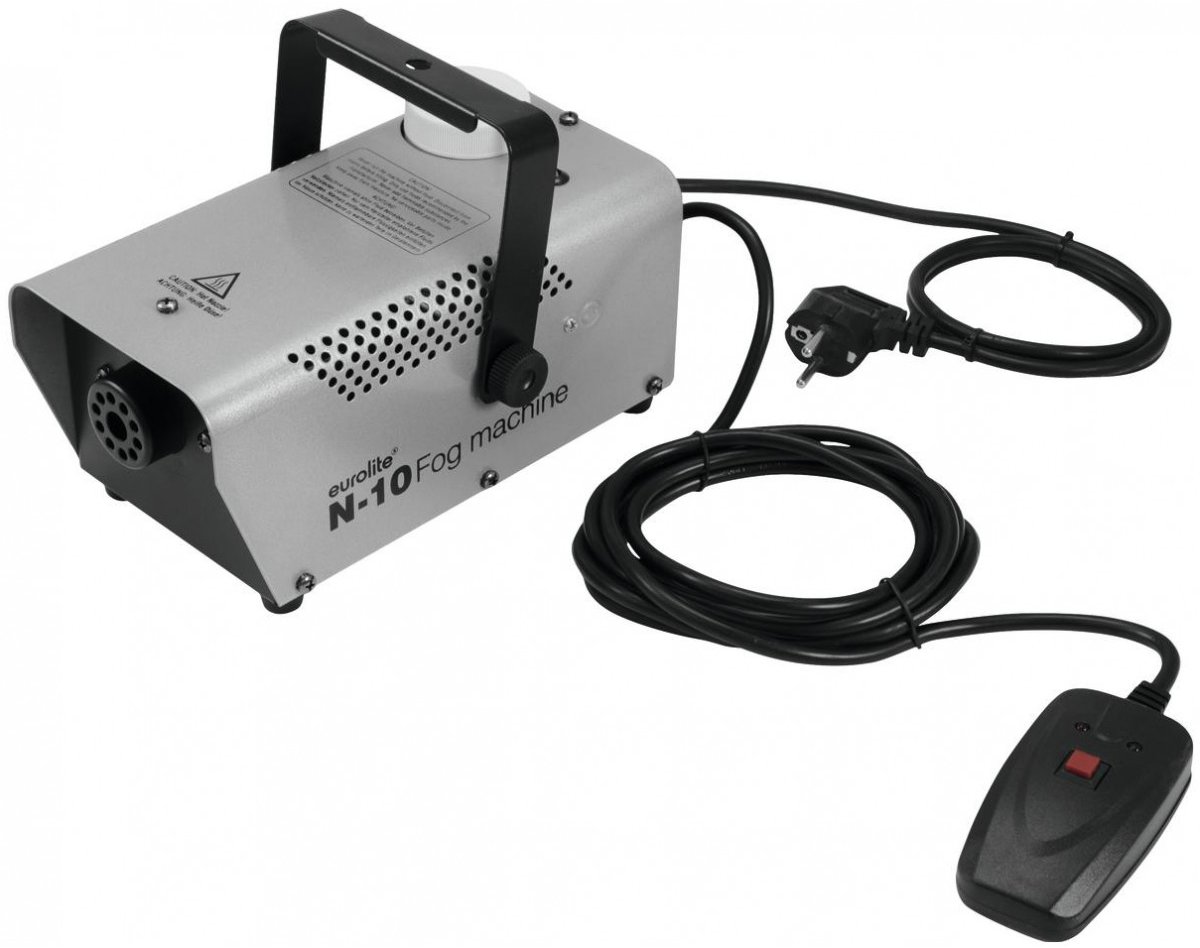 Eurolite N-10 výrobník mlhy, stříbrný