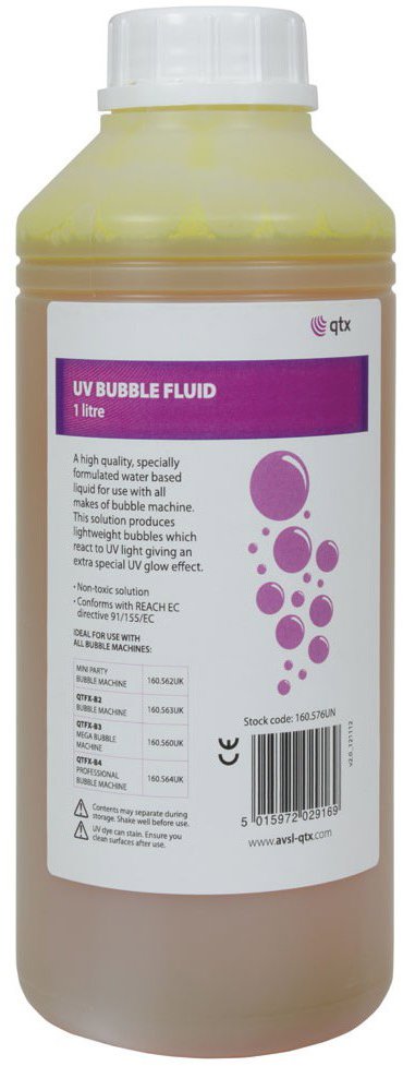 QTX UV náplň do bublifuku, 1L