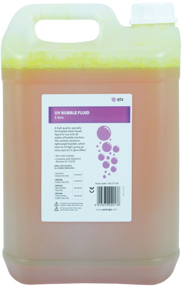 QTX UV náplň do bublifuku, 5L
