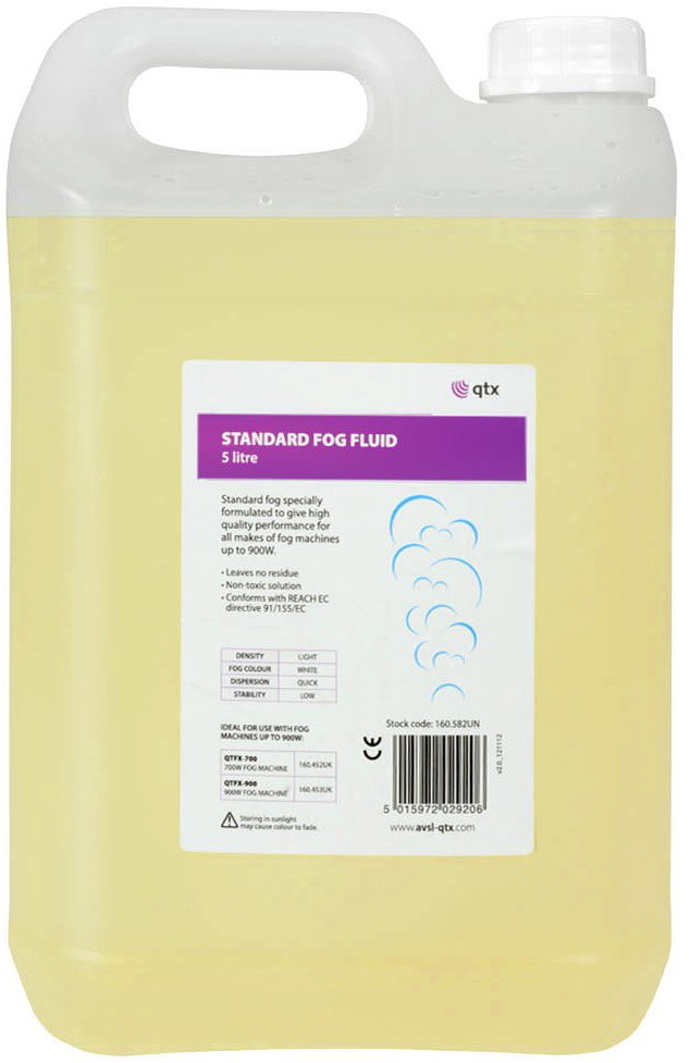 QTX náplň do výrobníku mlhy, standard, 5L