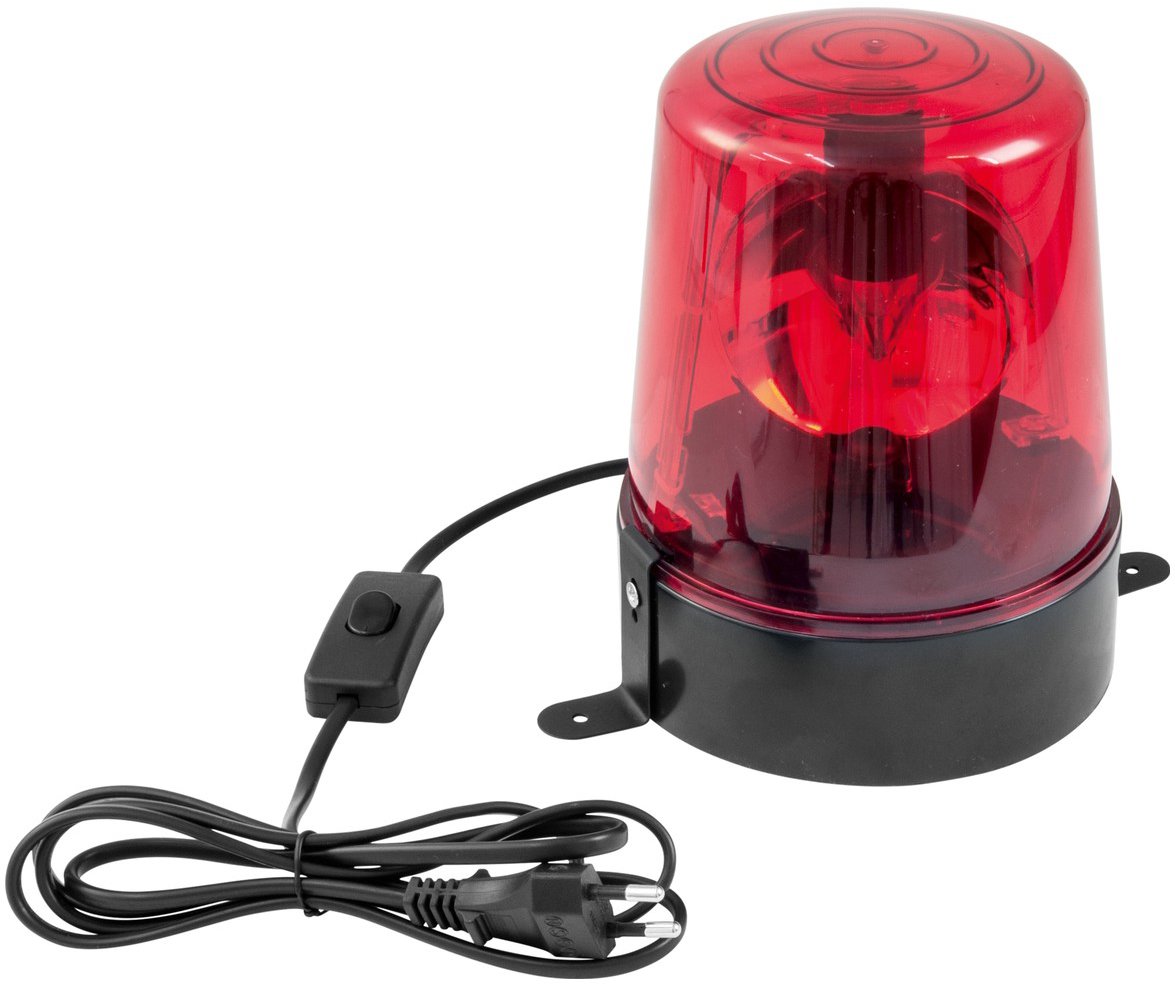 Eurolite LED policejní maják DE-1 červený