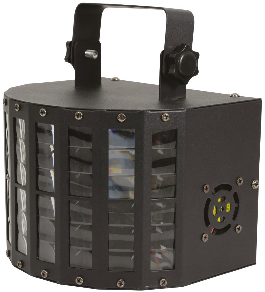 QTX DERBY9 LED paprskový efekt, 9x 3W LED, DMX