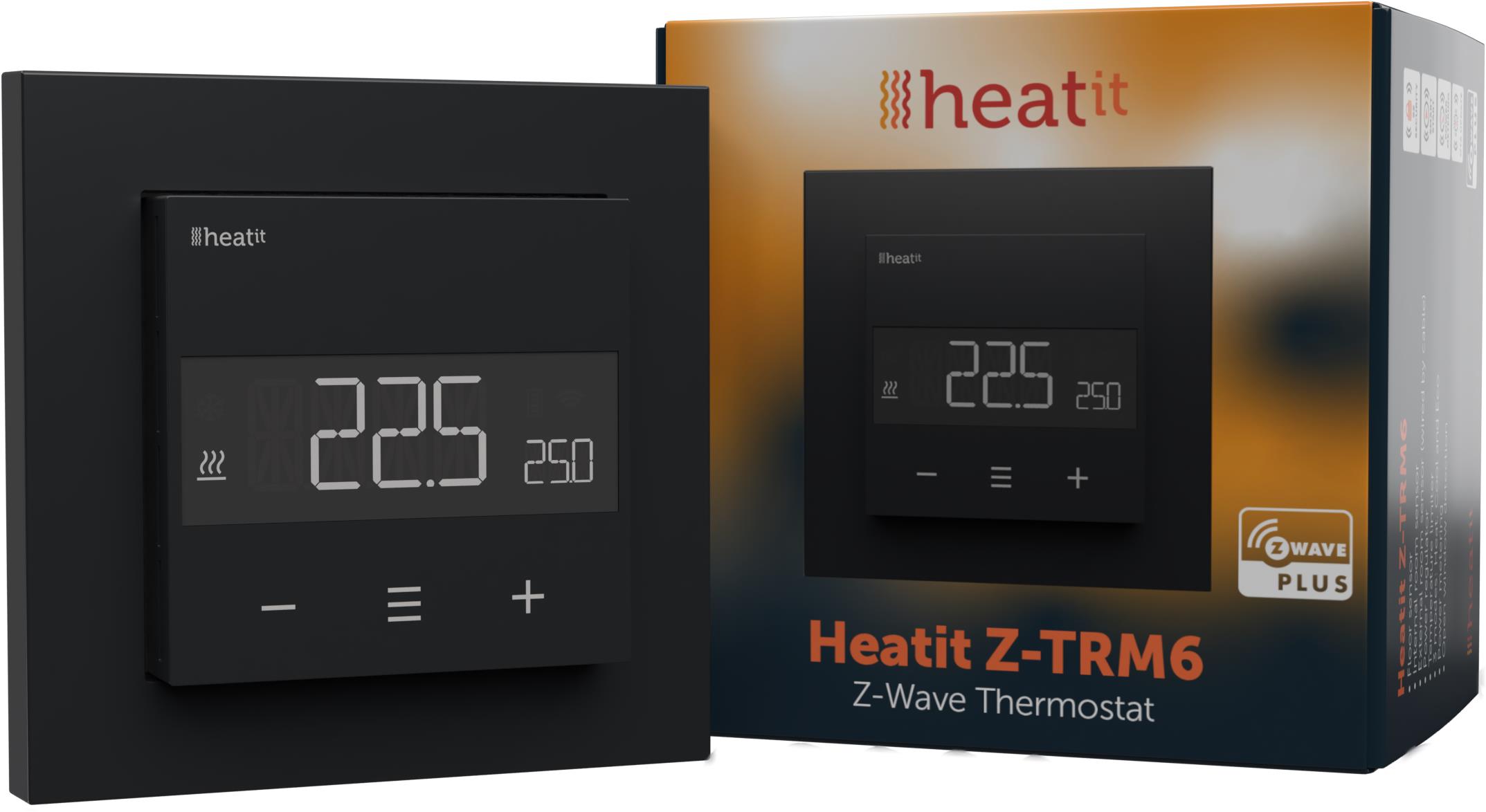 HEATIT Z-TRM6 - Černá matná