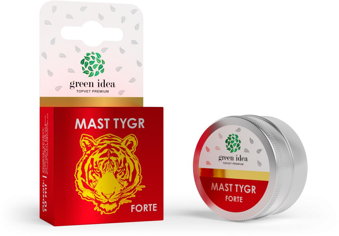 GREEN IDEA Tygří mast Forte 10 ml