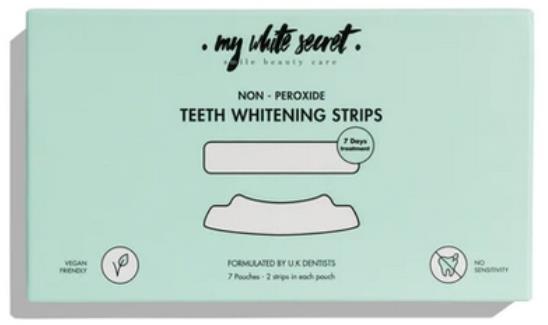 My White Secret Bělící pásky na zuby 7 ks