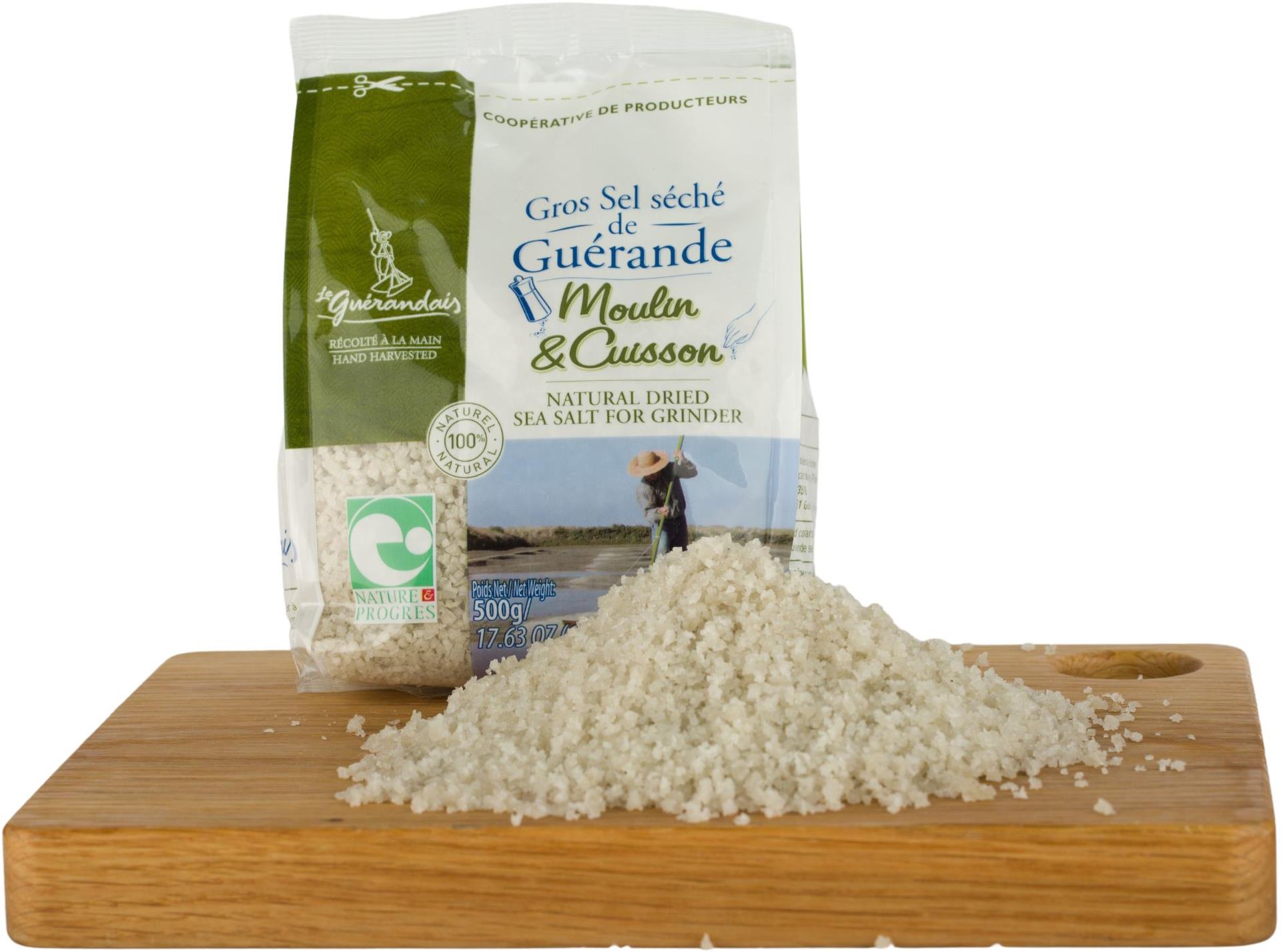 Le Guérandais Keltská sůl mořská Suchá 0,5 kg
