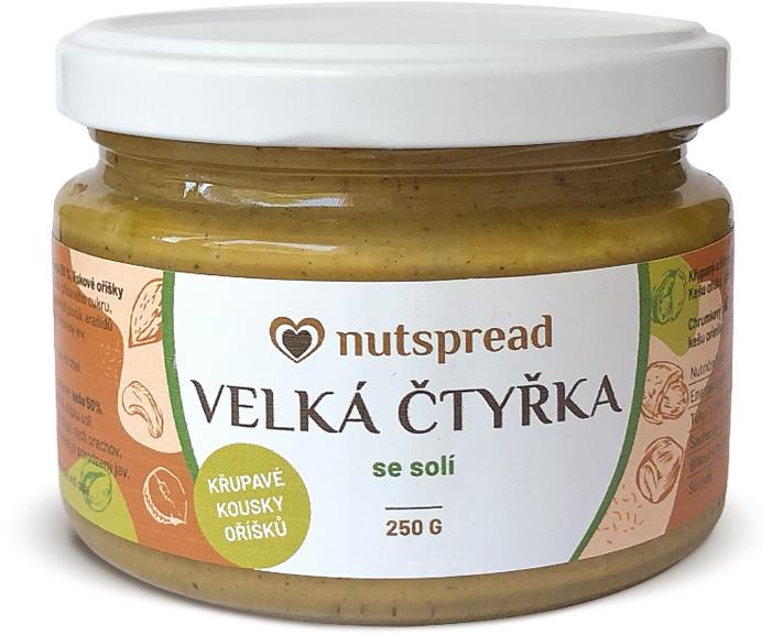 Nutspread Velká čtyřka