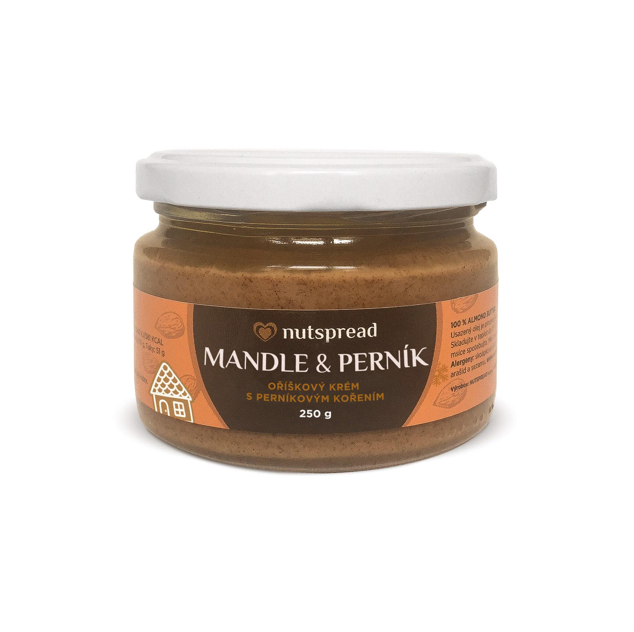 Nutspread Mandlové máslo s perníkem